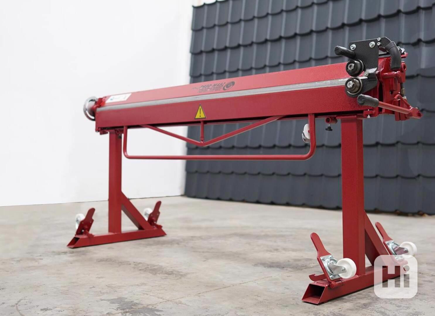 Ohýbačka plechu s kolečky a magnety 2m Pro klempíře - foto 1