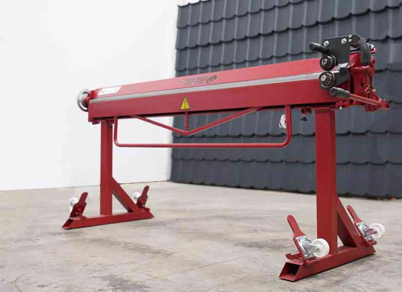 Ohýbačka plechu s kolečky a magnety 2m Pro klempíře - foto 1