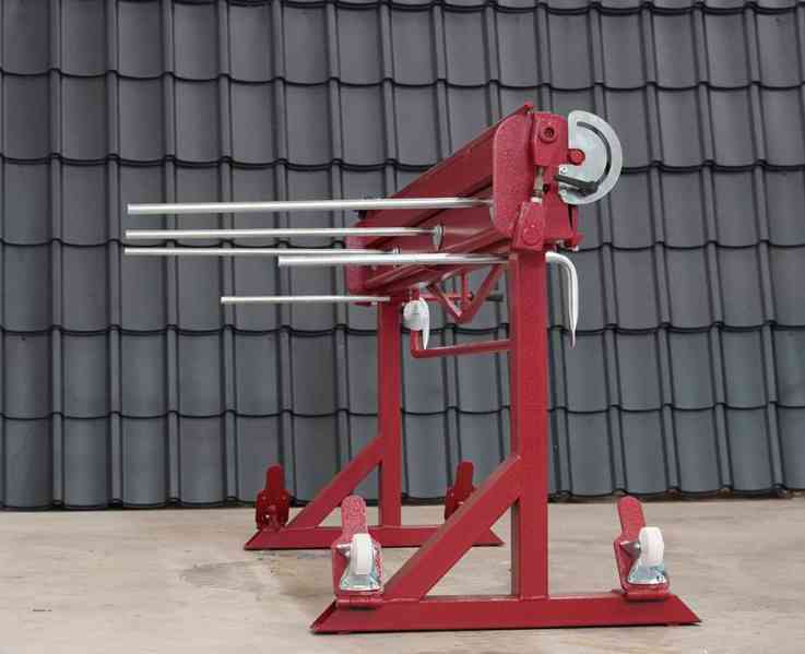 Ohýbačka plechu s kolečky a magnety 2m Pro klempíře - foto 10