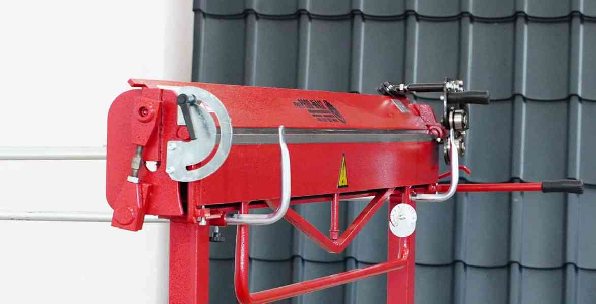 Ohýbačka plechu s kolečky a magnety 2m Pro klempíře - foto 2