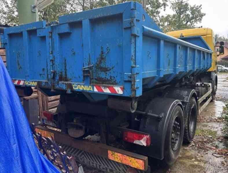 6x2 Scania hák Eur4 +2 vany kontejner - foto 2