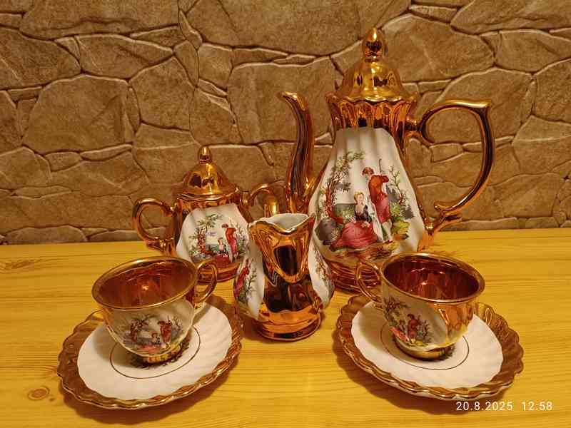 Prodám čajovou přátelskou sadu pro dva z porcelánu - foto 2