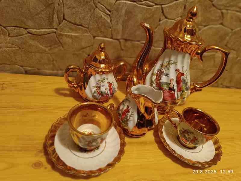 Prodám čajovou přátelskou sadu pro dva z porcelánu - foto 3