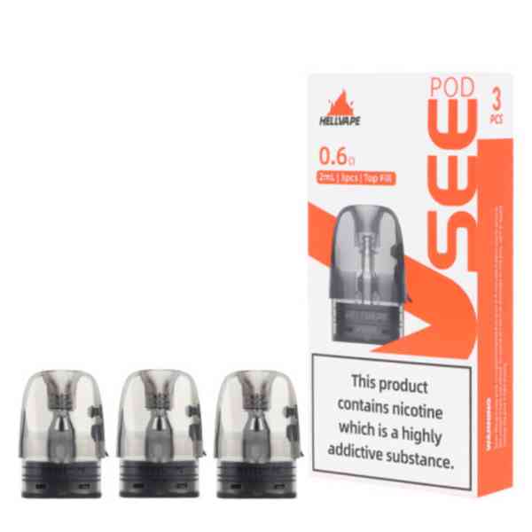 Elektronická cigareta Vsee One Hellvape + 3 cartridge  - foto 3