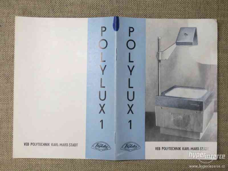 Návod na přístroj Polylux 1 v němčině - foto 1