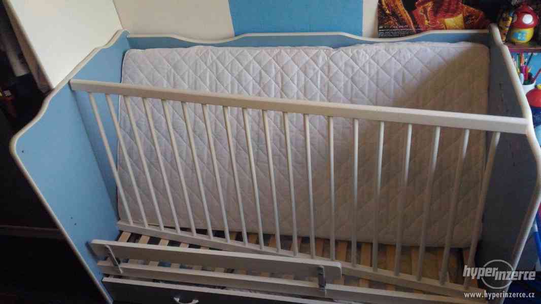 Dětská postel 70x140cm - foto 2