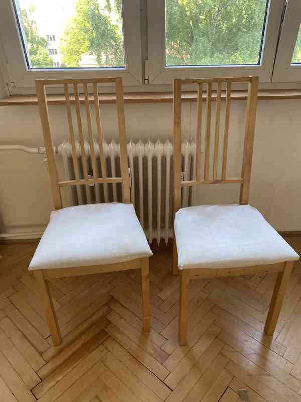 2 židle s podsedákem - foto 1