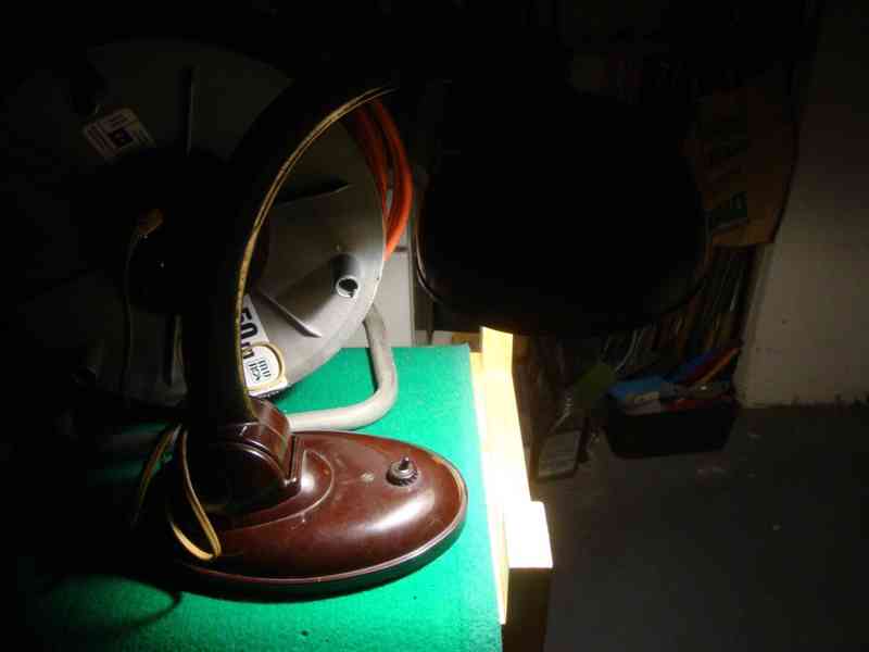 Retro starožitná lampa lampička bakelitová TYP 11126 pěkná - foto 19