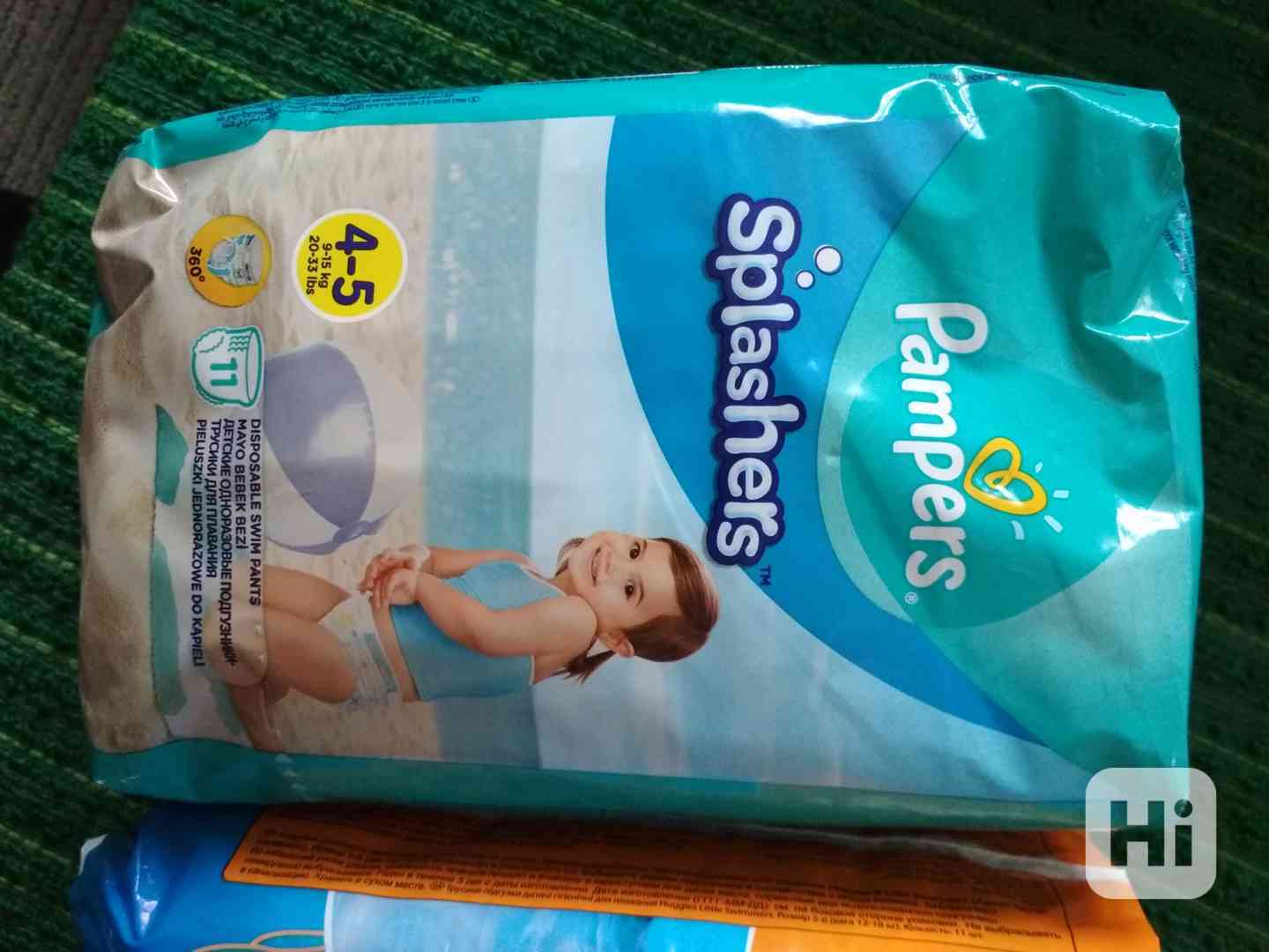 Pampers Splashers Plekové kalhotky do vody 4-5 (9-15 kg) 11  - foto 1