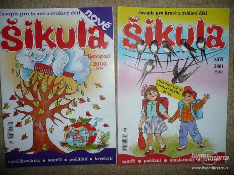 Starší časopisy pro děti - Méďa Pusík, Můj vláček, Šikula - foto 3
