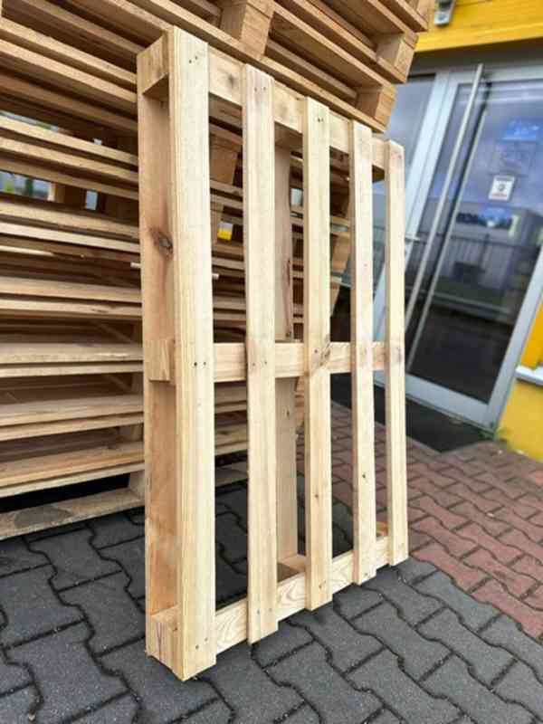 Dřevěné palety nové Praha. 80cm x120 cm od 1ks - foto 3