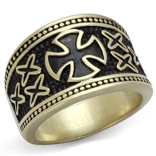 Pánské prsteny z USA šperky / Motorkářské - lebka - kříž - foto 9