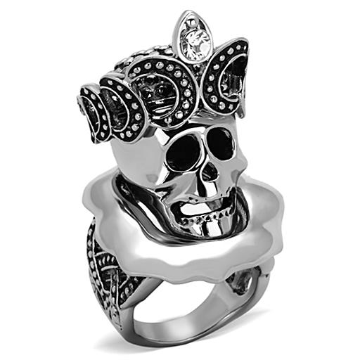 Pánské prsteny z USA šperky / Motorkářské - lebka - kříž - foto 17