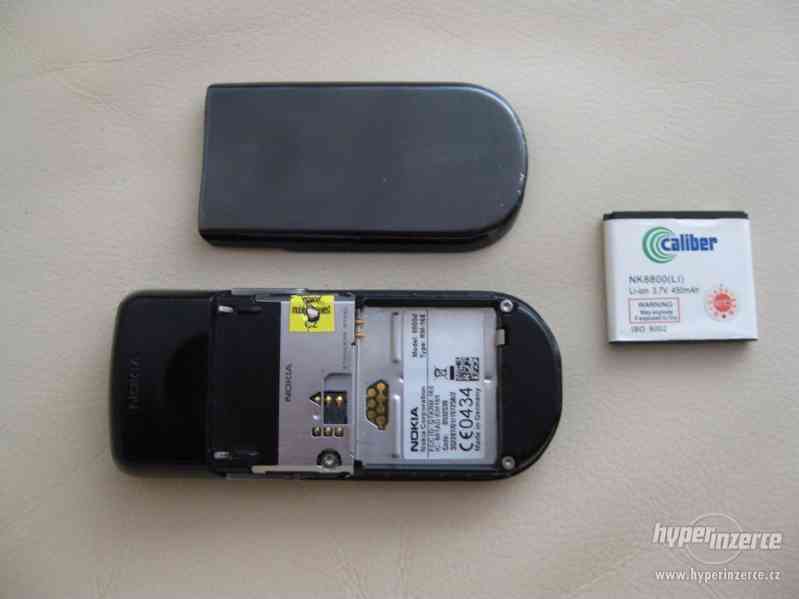 Nokia 8800 Sirocco Black z r.2006 - made in Germany - foto 13