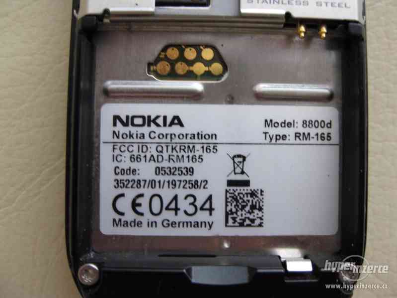 Nokia 8800 Sirocco Black z r.2006 - made in Germany - foto 14