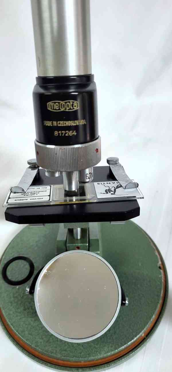 Prodám žákovský mikroskop MEOPTA PRAHA model AZ – 1 - foto 2