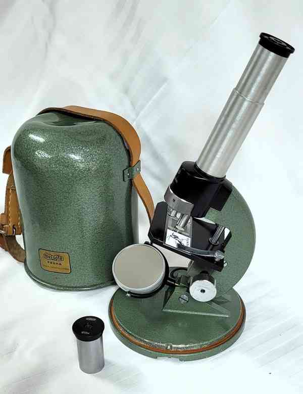 Prodám žákovský mikroskop MEOPTA PRAHA model AZ – 1 - foto 3