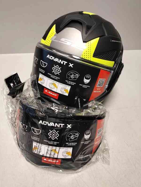 Silniční překlápěcí přilba LS2 ADVANT X Oblivion - foto 4