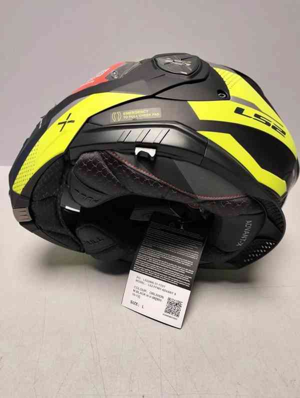 Silniční překlápěcí přilba LS2 ADVANT X Oblivion - foto 3