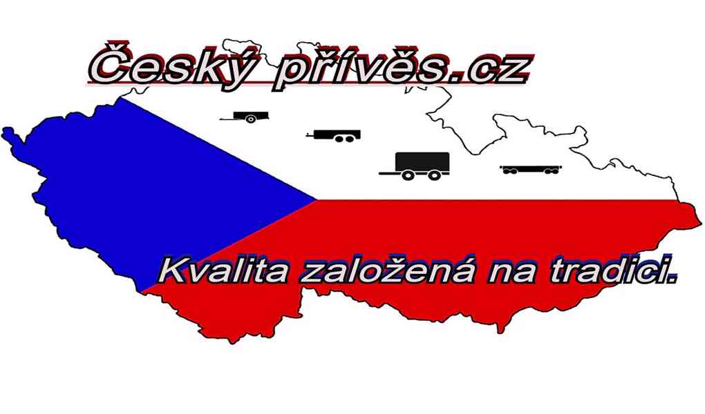 Nový PROFI přívěsný vozík 2,41mx1,26, svařovaný rám, DPH - foto 18