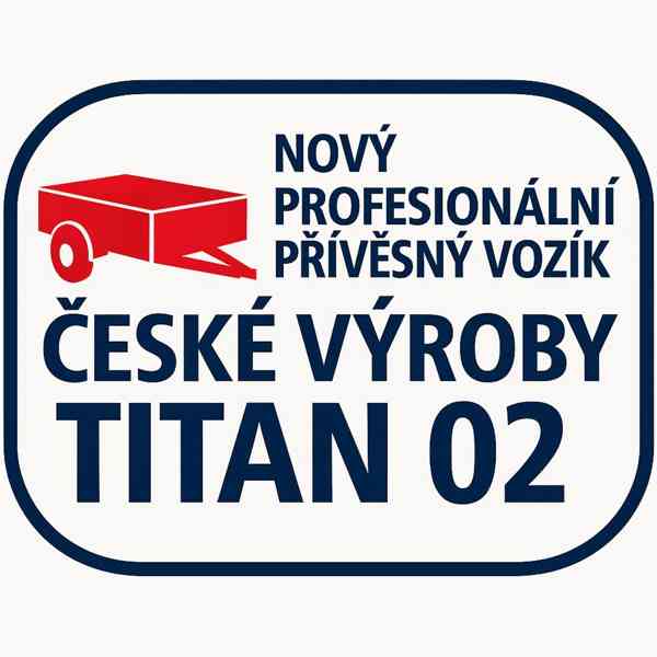 Nový PROFI přívěsný vozík 2,41mx1,26, svařovaný rám, DPH - foto 17