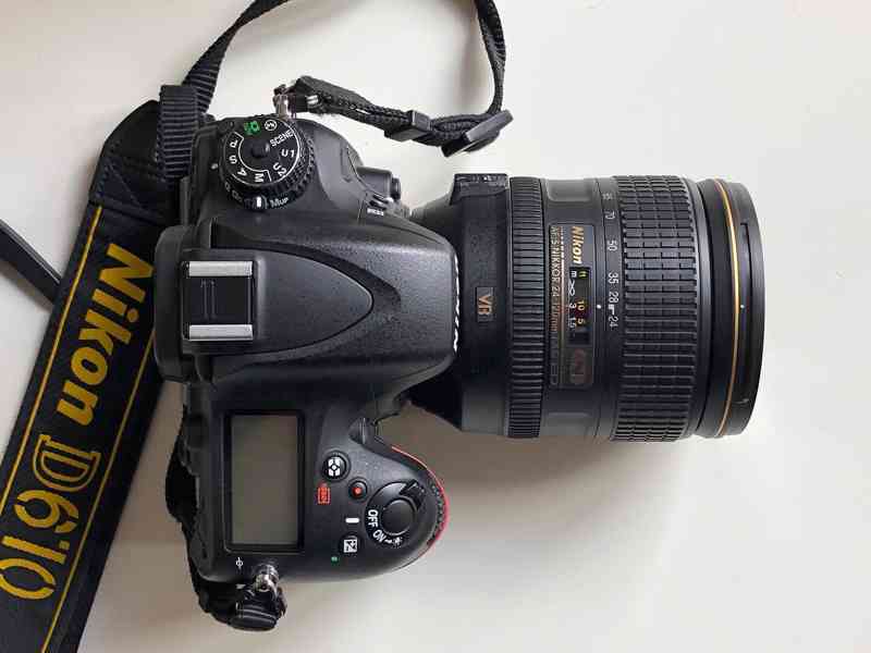 Nikon D610 + Nikkor 24-120 f4 AF-S G ED + příslušenství - foto 8