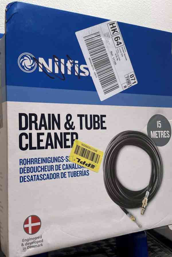 Čistič trubek a potrubí-krtek 15m pro Kärcher - foto 3