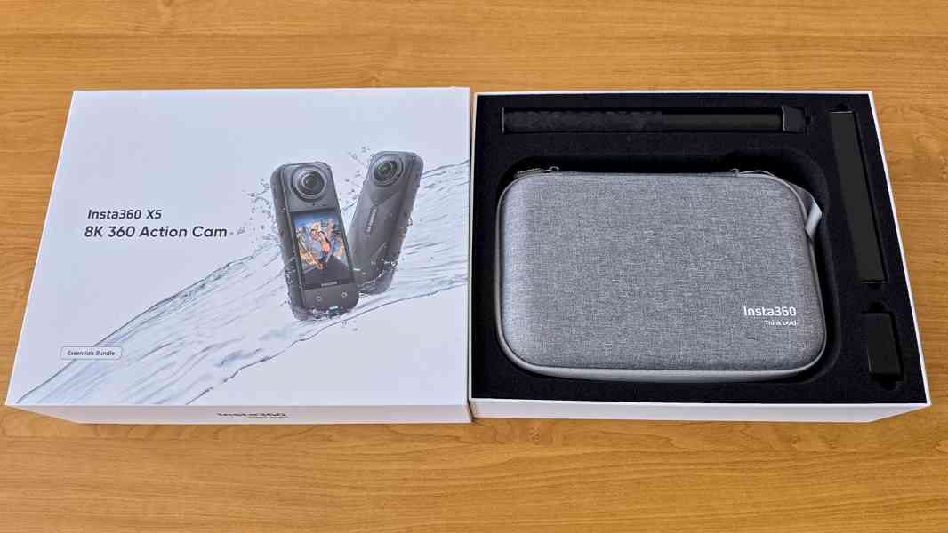 Insta360 X5 Essentials Bundle + 3 baterie, záruka - foto 3