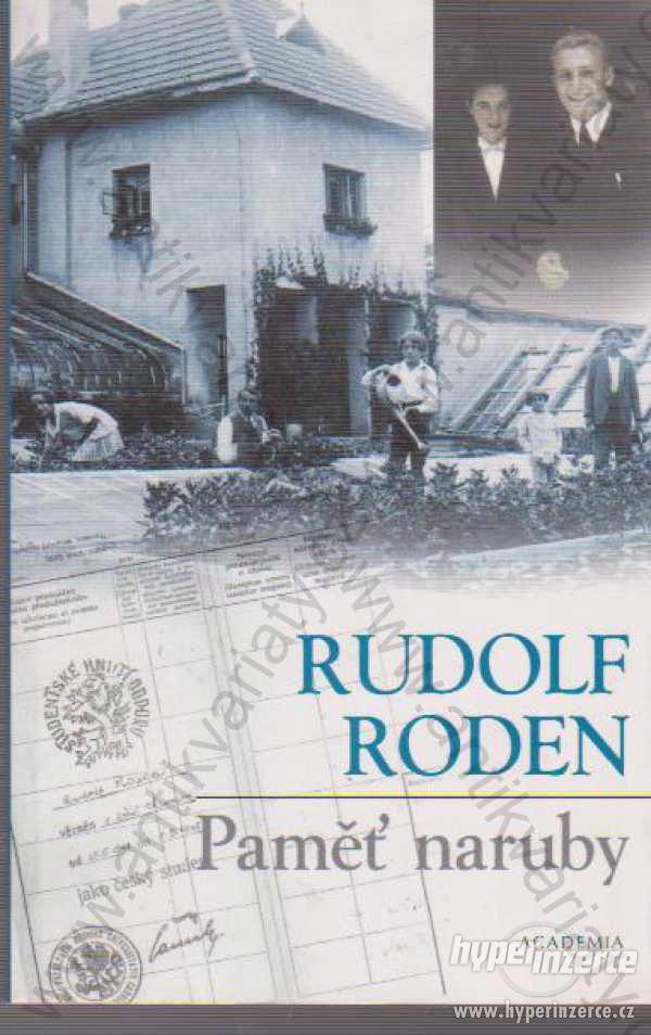 Paměť naruby Rudolf Roden 2003 Academia, Praha - foto 1