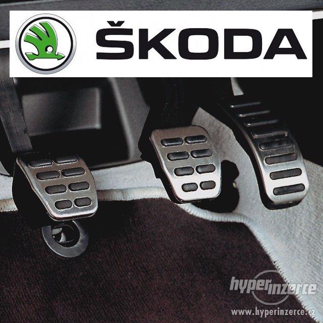 Originální Škoda RS nášlapy pro pedály Nové Octavia1 Fabia - foto 1