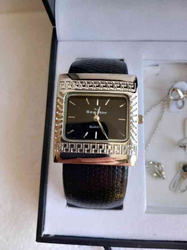Kazeta  Senator s hodinkami Quartz a bižutérií  - foto 2