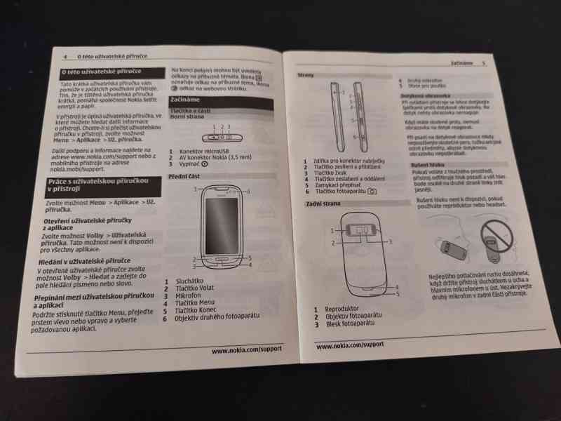 Uživatelská příručka k telefonu Nokia C7-00 - foto 3