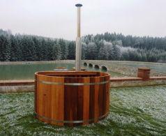 dřevěný koupací sud bazén , vířivka - foto 7