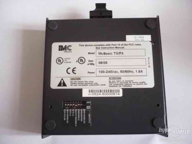 IMC McBasic TX-FX converter MM1300-SC 100Mbps - foto 2