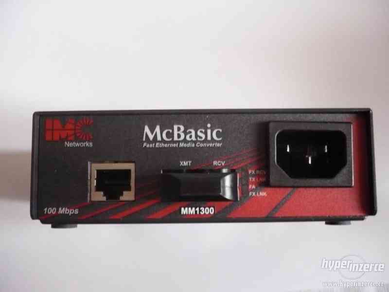 IMC McBasic TX-FX converter MM1300-SC 100Mbps - foto 3