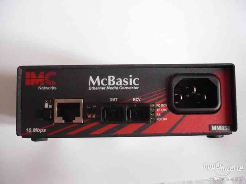 IMC McBasic TX-FX converter MM1300-SC 100Mbps - foto 5