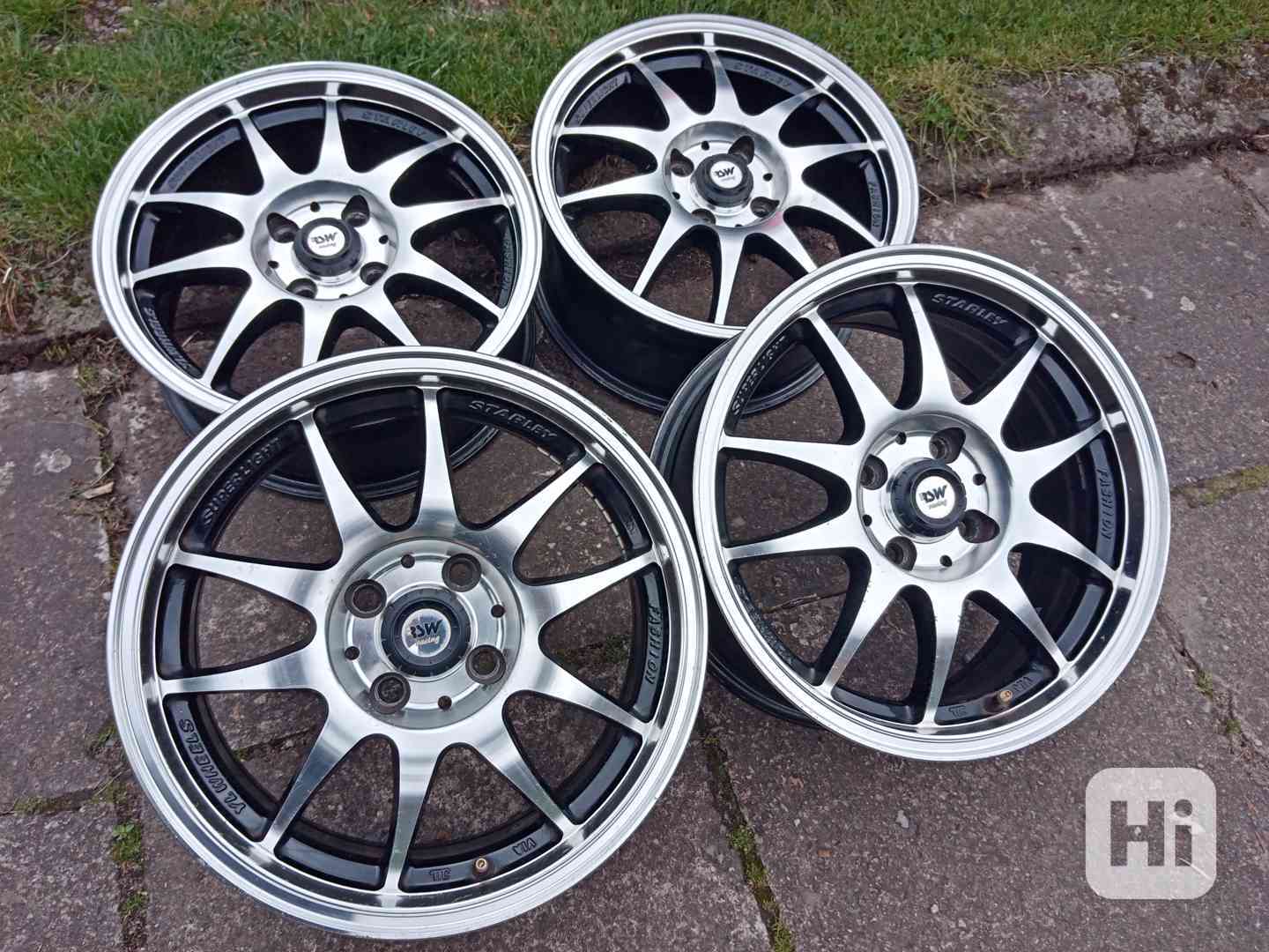 Alu kola RSW Racing 15ky 4x100 RENAULT DACIA FIAT - dobírka - foto 1