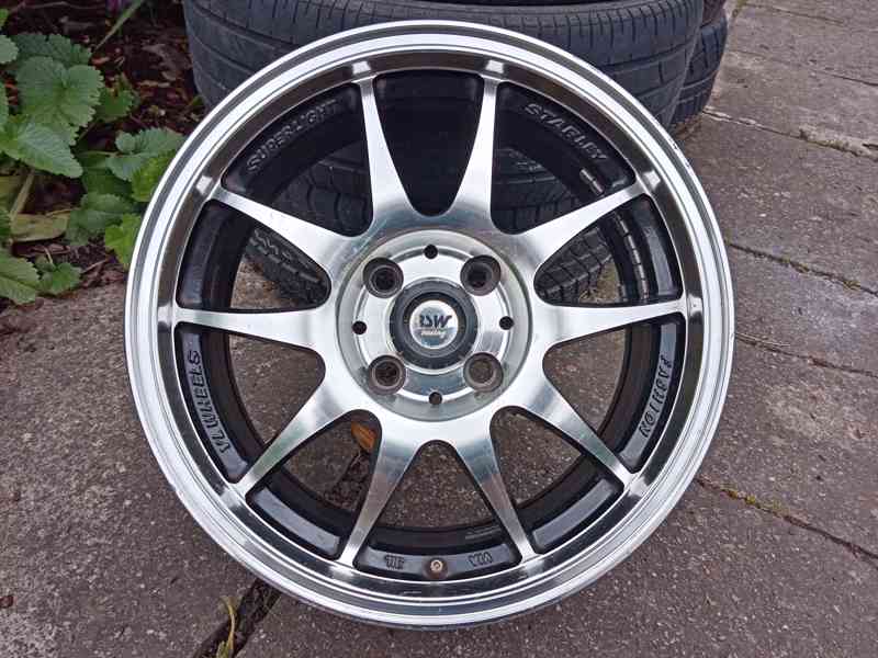 Alu kola RSW Racing 15ky 4x100 RENAULT DACIA FIAT - dobírka - foto 2