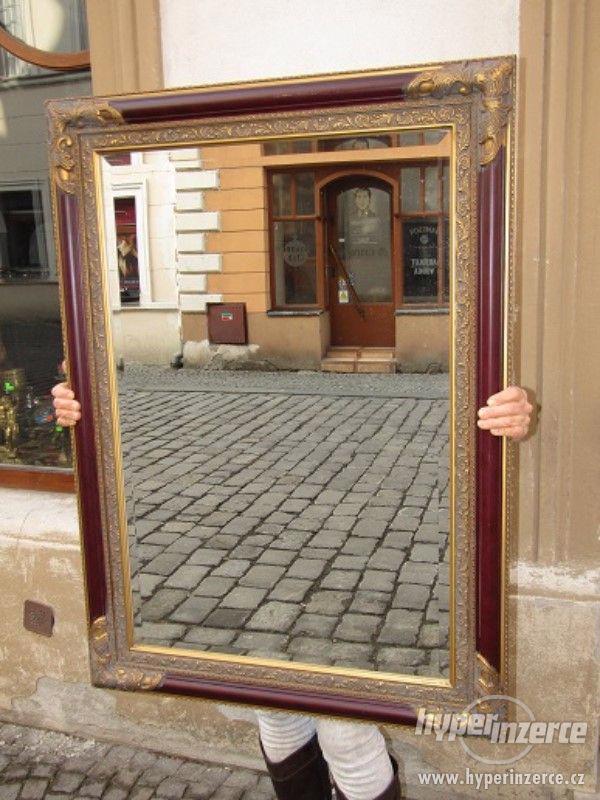 Luxusni zdobene zrcadlo / fazetove - foto 1