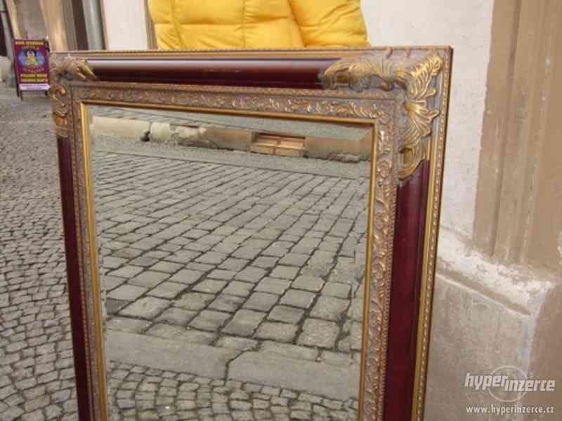 Luxusni zdobene zrcadlo / fazetove - foto 2