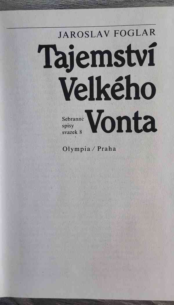 Kniha Tajemství Velkého Vonta  - foto 3