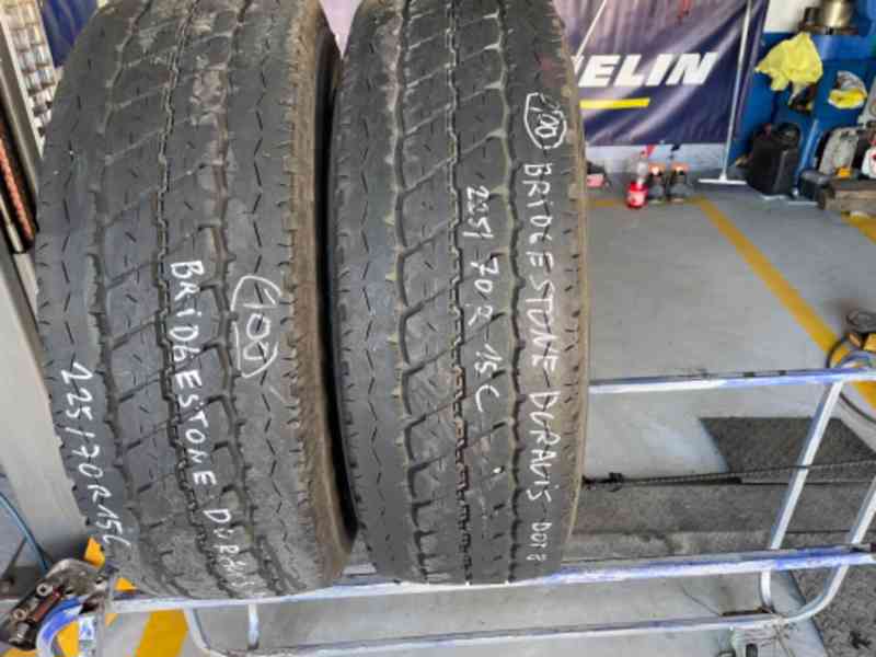 Letní pneumatiky 2XBRIDSTONE DURAVIS R630 225/70R 15C 111/11 - foto 3