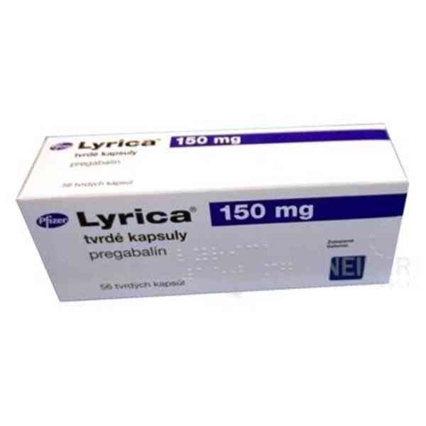 Lyric. 150mg - pregabalin.m, 3 balení - foto 1