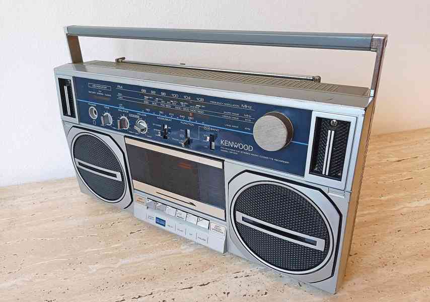 BOOMBOX Kenwood CR-100, made in Japan, rok výroby 1985  - foto 1