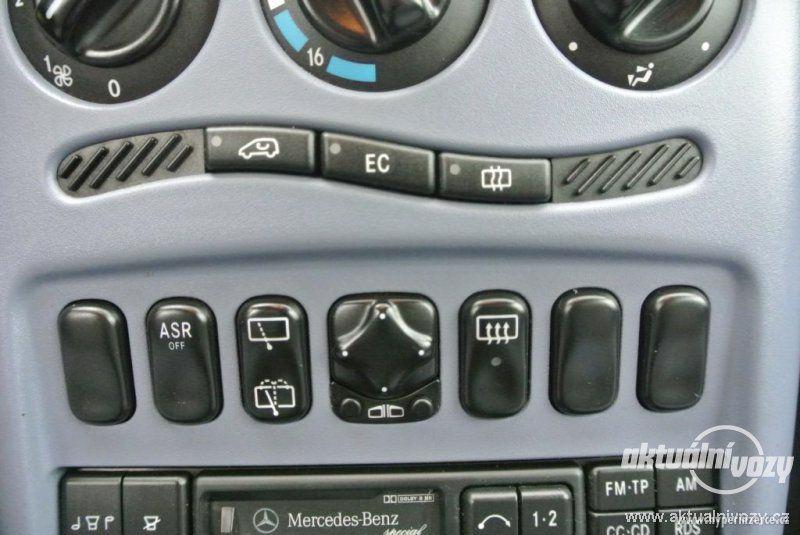 Mercedes-Benz Třídy A 1.6, benzín, vyrobeno 1999, el. okna, STK, centrál, klima - foto 15