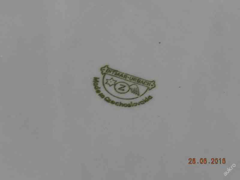 Krásné staré keramické umyvadlo Ditmar Urbach Znojmo - foto 6