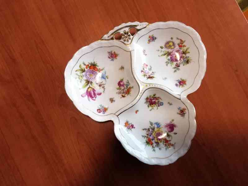 PRODÁM PORCELÁNOVÝ TŘÍLISTÝ KABARET   - foto 3