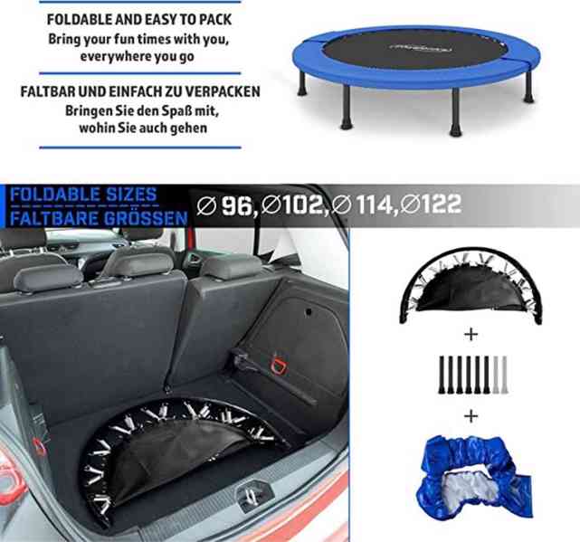 PHYSIONICS Mini trampolína, průměr 81 cm - foto 3