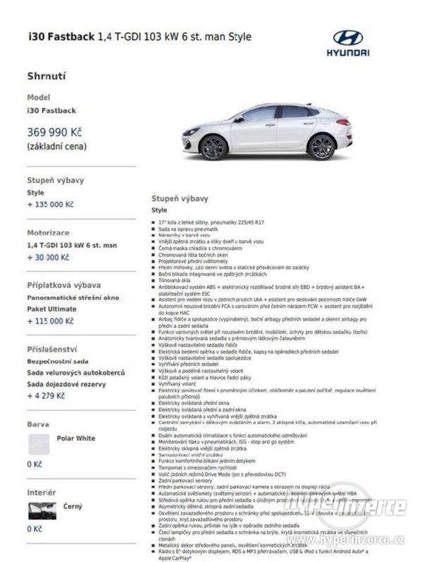Hyundai I30 Fastback 1.4 TGDI ULTIMATE - foto 3