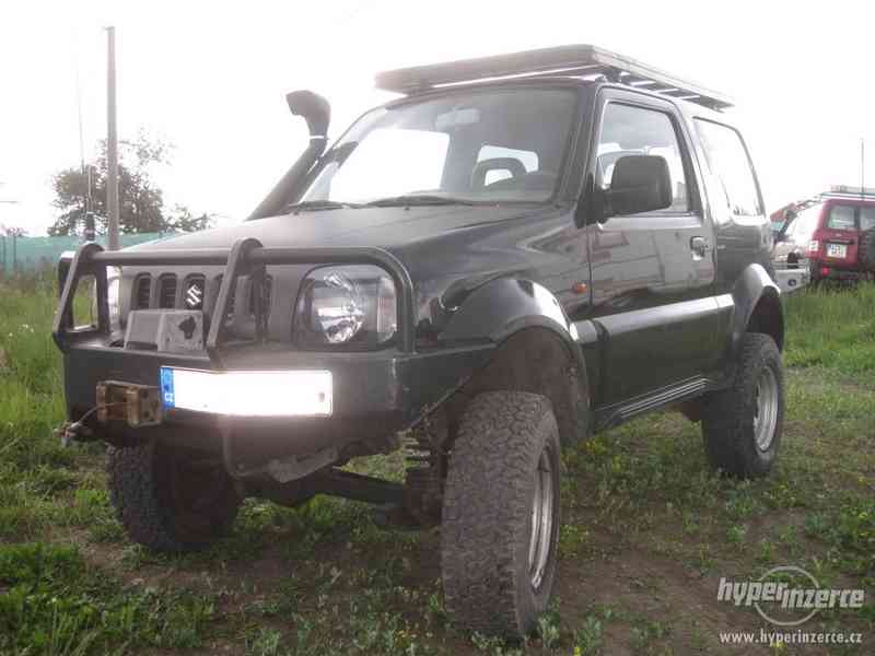 Expediční úprava Suzuki Jimny 1.3/99, LPG bazar